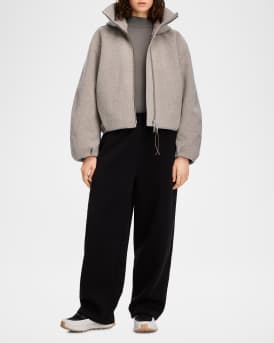 Chilliwack Hooded Wool Bomber Jacket 