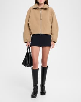 Chilliwack Hooded Wool Bomber Jacket 