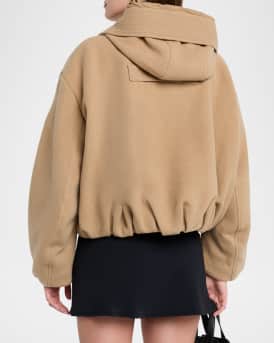 Chilliwack Hooded Wool Bomber Jacket 