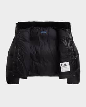 Girl's Recycled Nylon Taffeta Down Puffer Jacket, Size S-XL