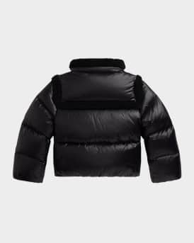 Girl's Recycled Nylon Taffeta Down Puffer Jacket, Size 2-6X