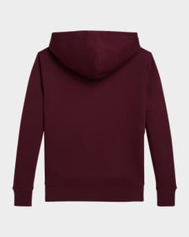 Boy's Graphic-Print Fleece Knit Hoodie, Size S-XL