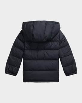 Boy's Ripstop Hooded Down Jacket, Size 2-7