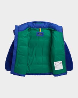 Boy's Woven Ripstop Bomber Jacket, Size 2-7