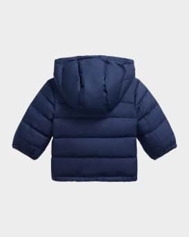 Boy's Ripstop Hooded Down Jacket, Size 9M-24M