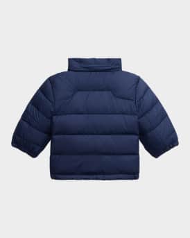 Boy's Ripstop Hooded Down Jacket, Size 9M-24M