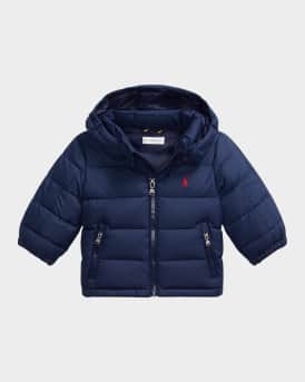 Boy's Ripstop Hooded Down Jacket, Size 9M-24M