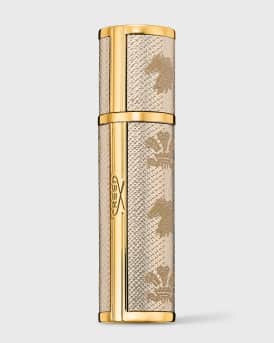 Refillable Gold Travel Spray Atomizer, 0.16 oz. 