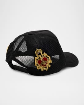 Men's Baroque Embroidered Trucker Hat