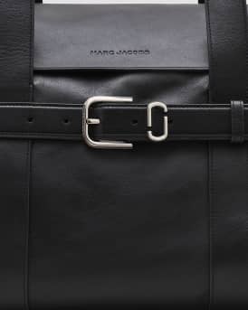 The Dakota Belted Leather Tote Bag