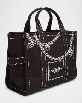 The Medium Trompe L'oeil Canvas Tote Bag