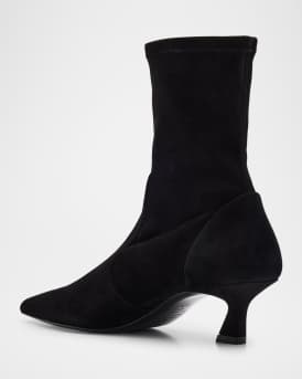 50mm Vinnie Suede Stretch Booties