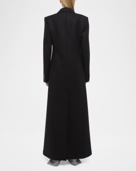 Sculpted Apex Maxi Coat