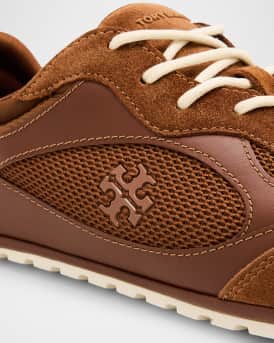 Field Leather and Suede Low-Top Sneakers
