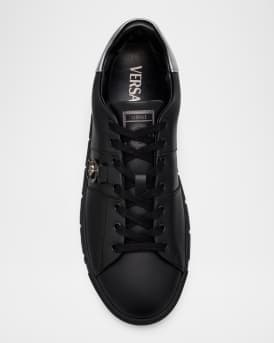 Men's Medusa Biggie Greca Low-Top Sneakers