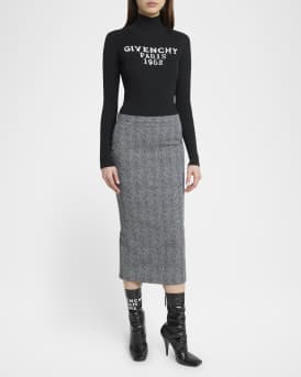 GIVENCHY Tape Shiny Leather Ankle Boots