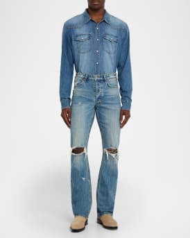 Men's Bronko Texas Studded Bootcut Jeans