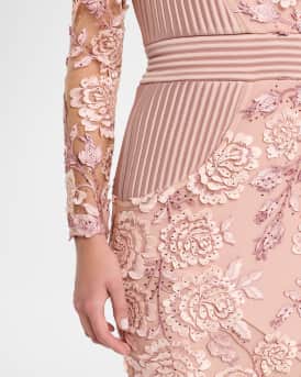 The Beginning Floral Lace Gown