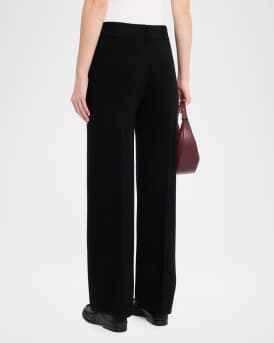 Cashmere Straight-Leg Pants