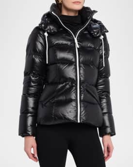 x Roller Rabbit Madalyn-RR Down Jacket with Removable Hood