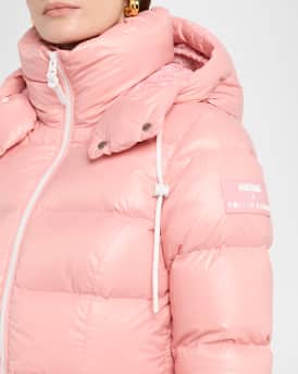 x Roller Rabbit Madalyn-RR Down Jacket with Removable Hood