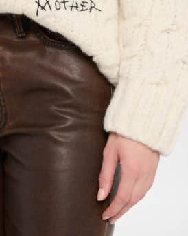 The Insider Sneak Coated Jeans