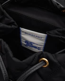 Horseshoe Quilted Nylon Backpack