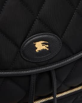 Horseshoe Quilted Nylon Backpack