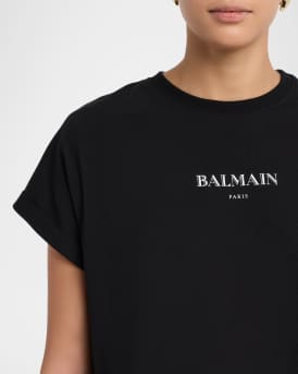 Logo Short-Sleeve Crop T-Shirt