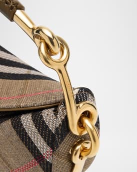 Bridle Jacquard Check Crossbody Bag