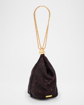 Rue Glass Crystal Wristlet Bag