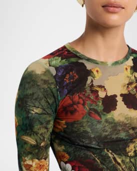 Forbidden Forest Delaina Mesh Top