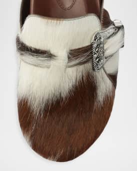 Grace Calf Hair Clogs