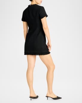 Brandi Tweed Mini Shift Dress