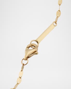 Solo Turquoise & Diamond Charm Necklace