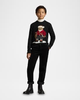 Boy's Polo Bear Sweater