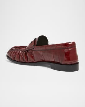 Le Loafer Eel Leather Penny Loafers