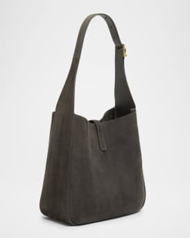 Le 5 A 7 Small YSL Suede Shoulder Bag