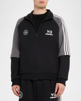 x NEIGHBORHOOD Men's Track Top Full-Zip Sweater