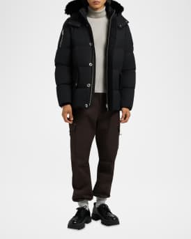 Men's Original Shearling Trim 3Q Jacket