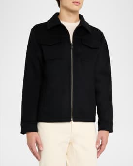 Men's Wool Double-Face Field Jacket
