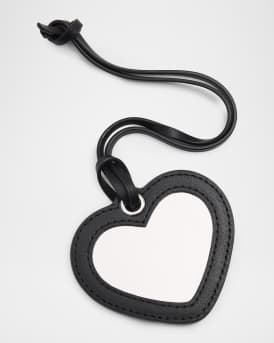The Heart Mirror Bag Charm