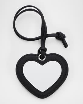The Heart Mirror Bag Charm