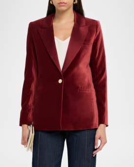 Silas Velvet Blazer