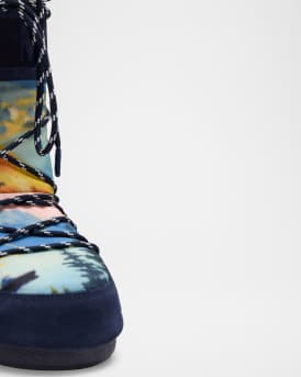 x Guest in Residence Icon Horse-Printed Knee-High Snow Boots