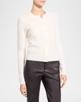 Brushed Cashmere Cardigan