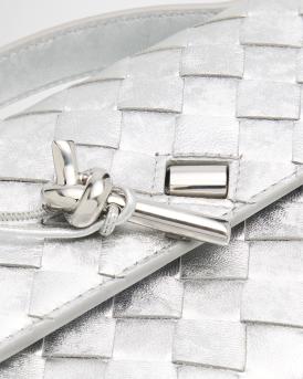 Andiamo Laminated Leather Clutch Bag