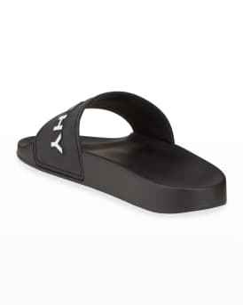 Logo Rubber Sandal Slide