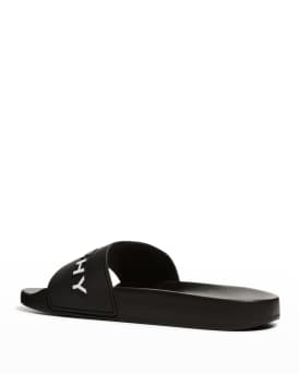 Logo Rubber Sandal Slide