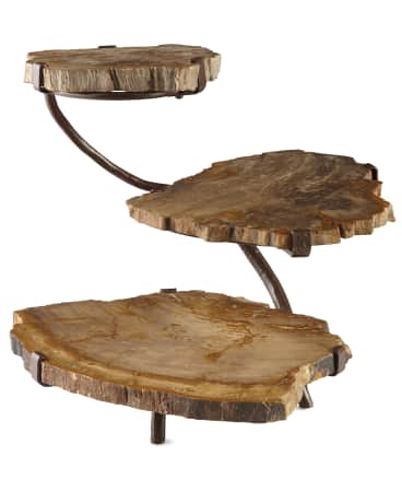 Vintage ＊ petrified wood tray Petrified Wood Serving Tray – TreeHause
